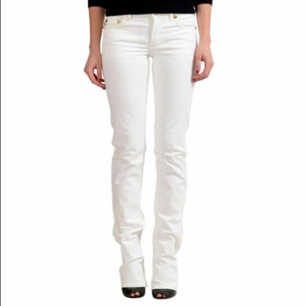 SOLD NWT Just Cavalli Low Rise Straight Leg 30